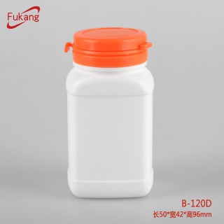 60粒深海魚油軟膠囊HDPE塑料瓶 120ML深海魚油塑料瓶廠家B-120D