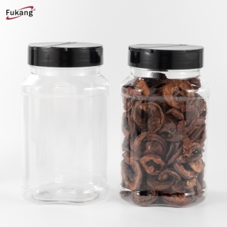 廠家批發500ml調味品瓶 蝴蝶蓋包裝塑料罐 廚房用品收納罐 pet食品瓶